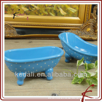 2014 new fashion ceramic bathtub soap dish